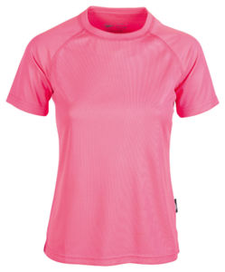 T Shirt Sport Publicitaire - Firstee Women Fluorescent Pink