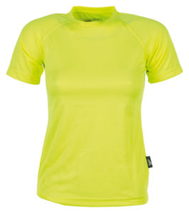 T Shirt Sport Publicitaire - Firstee Women Fluorescent Yellow