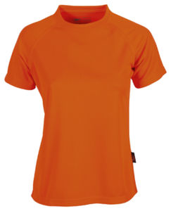 T Shirt Sport Publicitaire - Firstee Women Orange