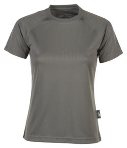 T Shirt Sport Publicitaire - Firstee Women Titanium