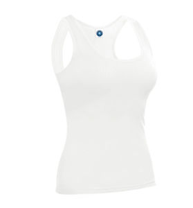 Tee-Shirts entreprise RACER BACK VEST SW420 Blanc