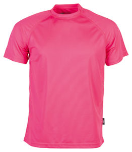 T Shirt Sport Personnalisé - Firstee Men Fluorescent Pink