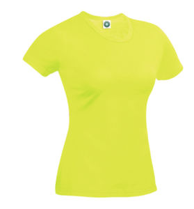 Tee-Shirts personnalisable PERFORMANCE TEE WOMEN SW404 Fluorescent Yellow