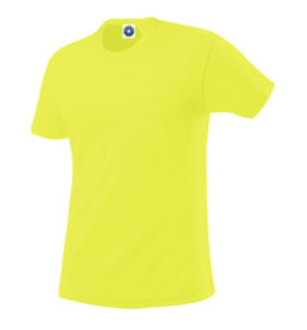 Tee-Shirts pub PERFORMANCE TEE MEN SW304 Fluorescent Yellow