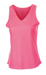 Débardeur Sport Personnalisé - Firstop Women Fluorescent Pink