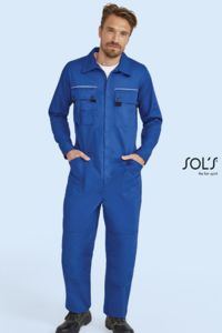 Combinaison publicitaire workwear simple zip | Solstice Pro