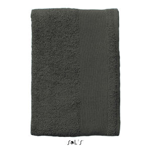 Drap personnalisé de bain | Bayside 100 Gris foncé