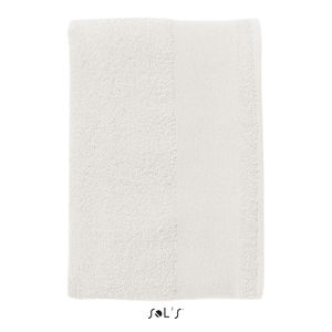 Drap publicitaire de bain | Island 100 Blanc