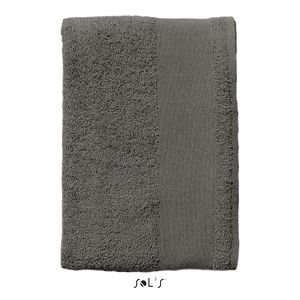 Drap publicitaire de bain | Island 100 Gris foncé