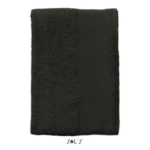 Drap publicitaire de bain | Island 100 Noir