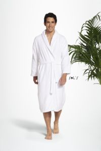 Peignoir personnalisé unisexe col châle | Palace 1