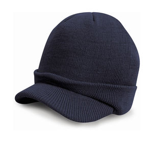 Bonnet tricoté publicitaire | Esco Navy