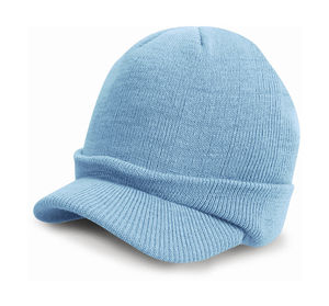 Bonnet tricoté publicitaire | Esco Powder Blue