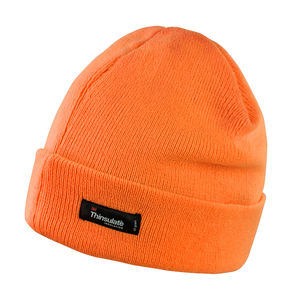 Bonnet léger thinsulate™ publicitaire | Lightweight Thinsulate Fluorescent Orange
