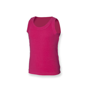 Textiles enfants marketing TANK VEST SM016 Fuchsia