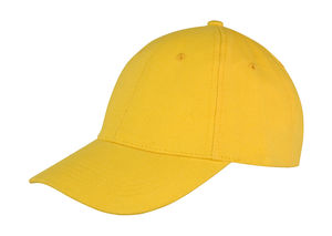 Casquette memphis 6 panneaux publicitaire | Memphis Yellow