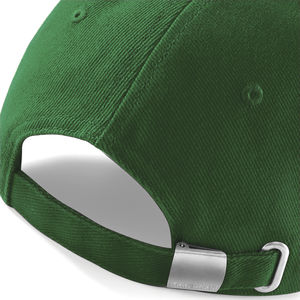 Casquette profil bas en coton brossé personnalisée | Siracusa Forest Green