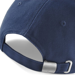 Casquette profil bas en coton brossé personnalisée | Siracusa French Navy