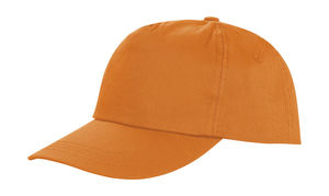 Casquette 5 panneaux houston publicitaire | Houston Orange