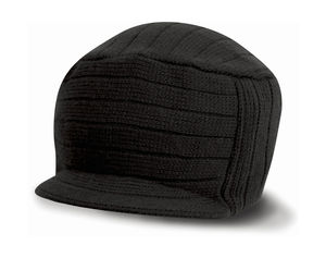 Bonnet tricoté publicitaire | Esco Black
