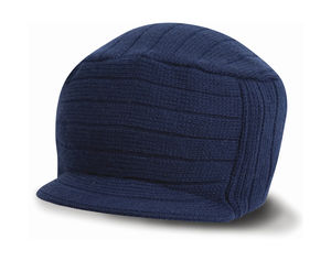 Bonnet tricoté publicitaire | Esco Navy