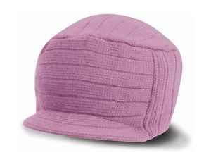 Bonnet tricoté publicitaire | Esco Pink