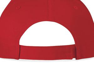 Casquette originale 5 panneaux publicitaire | Monterrico Classic Red