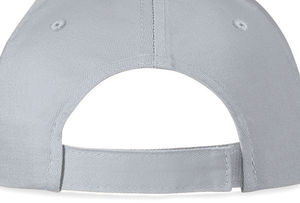 Casquette originale 5 panneaux publicitaire | Monterrico Light Grey