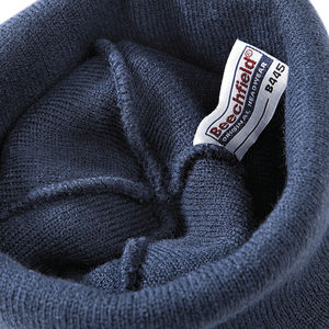 Bonnet beanie patch publicitaire | Mancora French Navy