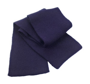 Écharpe classique publicitaire | Classic Heavy Knit Scarf Navy