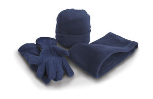 Gants publicitaires | Accessory set Navy