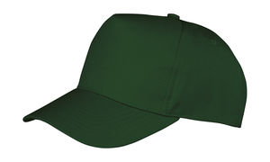 Casquette boston 5 panneaux publicitaire | Boston Bottle Green