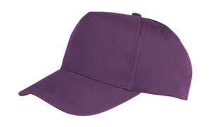 Casquette boston 5 panneaux publicitaire | Boston Purple