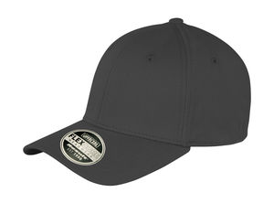 Casquette publicitaire flex - 6 panneaux | Kansas Black