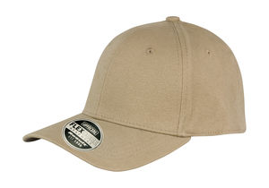 Casquette publicitaire flex - 6 panneaux | Kansas Khaki