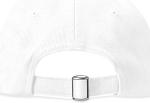 Casquette pro-style en coton brossé personnalisée | Positano White