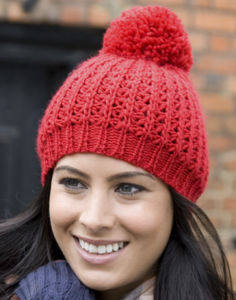 Bonnet tricoté publicitaire | Flute Red