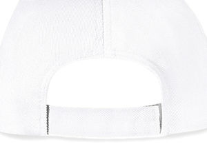 Casquette 5 panneaux ultimate publicitaire | Agonda White