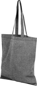 Tote bag personnalisable | Puno Heather Black