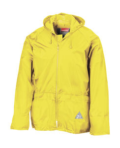 Combinaison publicitaire à capuche et manches raglan | Weatherguard™ Bad Weather Outfit Fluorescent Yellow
