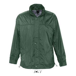 Coupe-vent personnalisé doublé jersey | Mistral Vert forêt