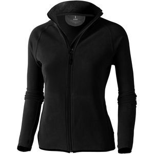 Veste publicitaire micro-polaire full zip femme Brossard Noir