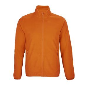 Veste zippée écoresponsable sans manche unisexe publicitaire Orange