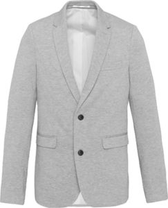 Veste personnalisée | Mottled Light grey heather