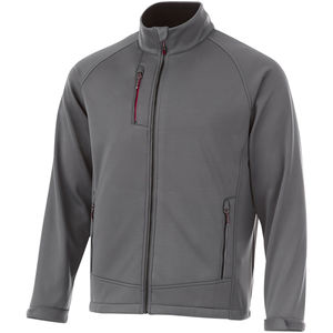 Veste personnalisée softshell Chuck Gris