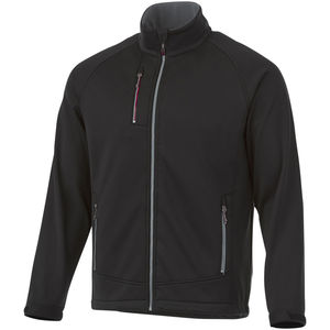 Veste personnalisée softshell Chuck Noir