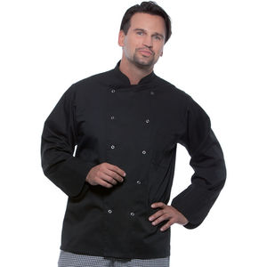 Blouse de Cuisine Publicitaire - Sutto Noir