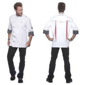 Veste de Cuisine Personnalisée - Qace Blanc