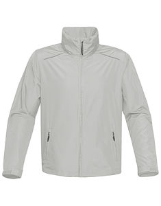 Veste publicitaire avec détails réfléchissants avec capuche | Nautilus Performance Cool Silver