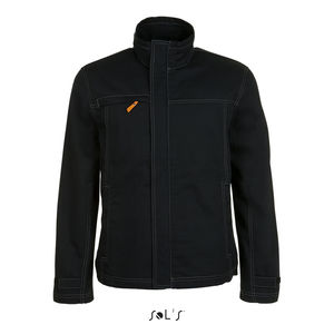 Blouson publicitaire unicolore workwear homme | Force Pro Noir